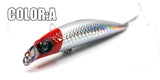 fishing lures, floating minnow,penceil bait size 90mm 10g,magnet inside,dive 0.5m