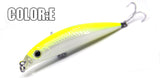 fishing lures, floating minnow,penceil bait size 90mm 10g,magnet inside,dive 0.5m