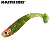 KastKing Soft Baitfish 6pcs/lot 3.0g/70mm for Fishing Shad Swimbaits Jig Head Soft Lure Fly Fishing Lures