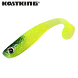 KastKing Soft Baitfish 6pcs/lot 3.0g/70mm for Fishing Shad Swimbaits Jig Head Soft Lure Fly Fishing Lures