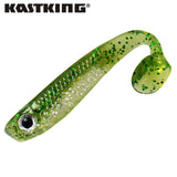 KastKing Soft Baitfish 6pcs/lot 3.0g/70mm for Fishing Shad Swimbaits Jig Head Soft Lure Fly Fishing Lures