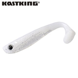 KastKing Soft Baitfish 6pcs/lot 3.0g/70mm for Fishing Shad Swimbaits Jig Head Soft Lure Fly Fishing Lures