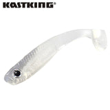 KastKing Soft Baitfish 6pcs/lot 3.0g/70mm for Fishing Shad Swimbaits Jig Head Soft Lure Fly Fishing Lures