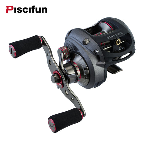 Thunder Baitcasting Reel 8.2Kg Drag Power 7.1:1 Gear Ratio 238g Aluminum High Speed  Right or Left Bait Casting Reel