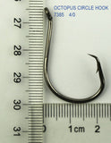 50pcs/lot Large Size 1/0 - 10/0 Octopus Circle Hooks Sea Fishing Coated Sharpened Fishhook High Carbon Steel fish hook