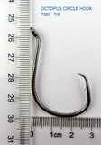 50pcs/lot Large Size 1/0 - 10/0 Octopus Circle Hooks Sea Fishing Coated Sharpened Fishhook High Carbon Steel fish hook