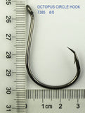 50pcs/lot Large Size 1/0 - 10/0 Octopus Circle Hooks Sea Fishing Coated Sharpened Fishhook High Carbon Steel fish hook