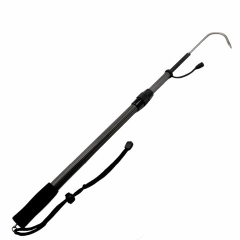 120CM New Spear Hook Telescopic Sea Fishing Gaff Stainless With String Ice Aluminum Alloy