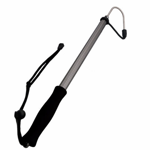 Retractable 39-90cm Stainless Steel EVA Fishing Spear Hook Telescopic Sea Fishing Gaff Stainless