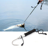 60/120cm Aluminum Alloy Spear Hook Sea Telescopic Fishing Gaff Stainless Steel Fish Tackle Outdoor Fishing